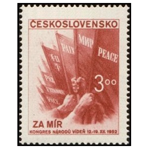0698-699 (s&eacute;rie) - Světov&yacute; kongres n&aacute;rodů za m&iacute;r