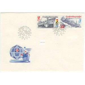 2885-2890 FDC (s&eacute;rie) - Čs. n&aacute;mořn&iacute; plavba
