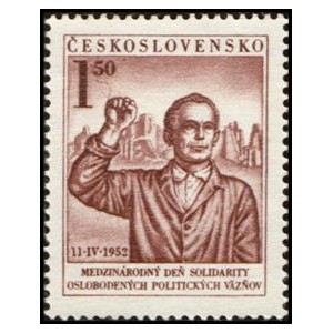 0644-645 (s&eacute;rie) - Den solidarity osvobozen&yacute;ch politick&yacute;ch vězňů
