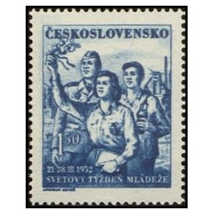 0637-639 (s&eacute;rie) - Světov&yacute; t&yacute;den ml&aacute;deže