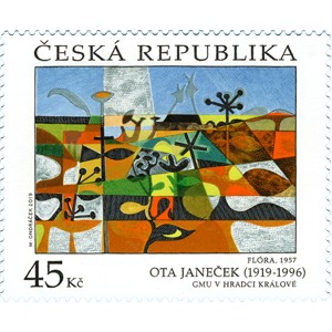 1054 - Uměn&iacute;: Ota Janeček: Fl&oacute;ra