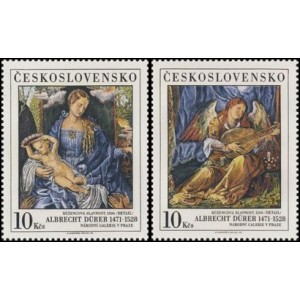 2892-2893 (s&eacute;rie) - Poklady N&aacute;rodn&iacute; galerie - Albrecht D&uuml;rer
