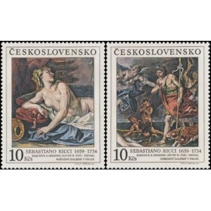2861-2862 (s&eacute;rie) - Poklady N&aacute;rodn&iacute; galerie - Sebastiano Ricci