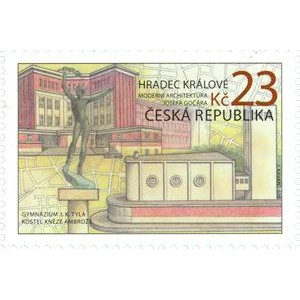 1065-1066 (s&eacute;rie) - Josef Goč&aacute;r a architektura Hradce Kr&aacute;lov&eacute;