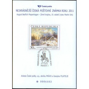 AČP18 - Anketa o nejkr&aacute;sněj&scaron;&iacute; po&scaron;tovn&iacute; zn&aacute;mku 2011