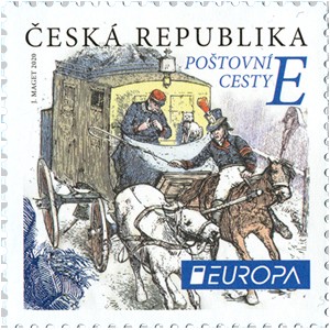 1070 - EUROPA: Po&scaron;tovn&iacute; cesty