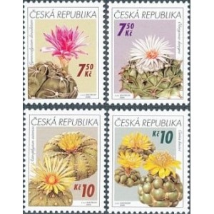 0484-0487 (s&eacute;rie) - Pěstitelstv&iacute; - kaktusy