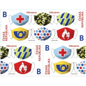 1081-1082 (4blok) - Poděkov&aacute;n&iacute;