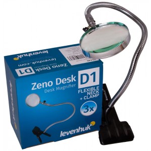 Stoln&iacute; lupa Levenhuk Zeno Desk D1