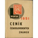 Katalog československ&yacute;ch zn&aacute;mek POFIS 1951