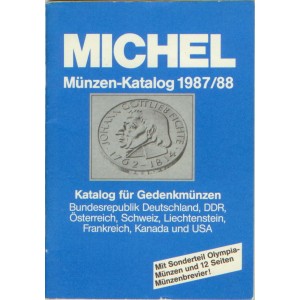 Katalog minc&iacute; Německa 1988, MICHEL, použit&yacute;