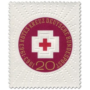 Mi DE 400 - 100 let mezin&aacute;rodn&iacute;ho Červen&eacute;ho kř&iacute;že