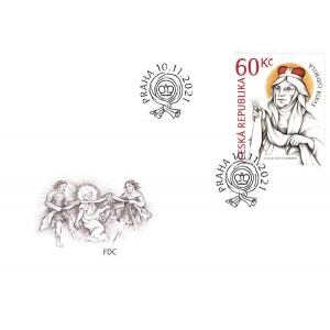 1144 FDC - Svat&aacute; Ludmila