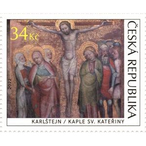 1151-1152 (s&eacute;rie) - Česk&eacute; gotick&eacute; n&aacute;stěnn&eacute; malby