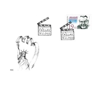 1150 FDC - Osobnosti: Milo&scaron; Forman