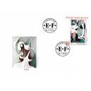 1153 FDC - Emil Filla: D&iacute;vka s mandol&iacute;nou