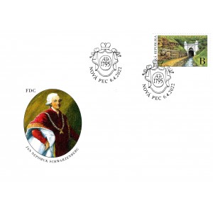 1156 FDC - Technick&eacute; pam&aacute;tky: Schwarzenbersk&yacute; plavebn&iacute; kan&aacute;l