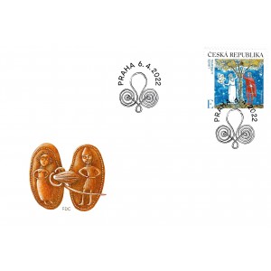 1157 FDC - EUROPA: Př&iacute;běhy a m&yacute;ty