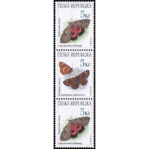 0211-0212 (3blok svisle) - Stužkonoska + hněd&aacute;sek + stužkonoska