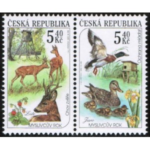 0271-0272 (2blok) - Myslivost v ročn&iacute;ch obdob&iacute;ch: L&eacute;to + Jaro