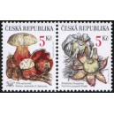 0264-0265 (2blok) - Vz&aacute;cn&eacute; houby: Hřib + Hvězdovka