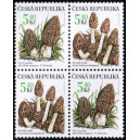 0266-0267 (4blok) - Vz&aacute;cn&eacute; houby: Smrž + Kačenka