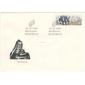 2902 FDC - 45. v&yacute;roč&iacute; SNP