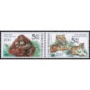 0302-0303 (2blok) - Zv&iacute;řata v ZOO: Orangutan + Tygr