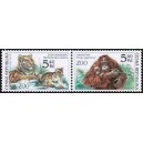 0302-0303 (2blok) - Zv&iacute;řata v ZOO: Tygr + Orangutan