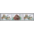 0302-0303 (3blok) - Zv&iacute;řata v ZOO: Tygr + Orangutan + Tygr