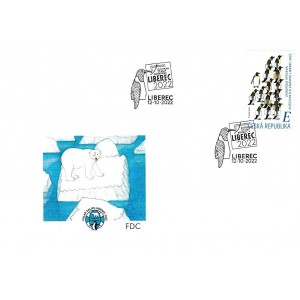 1178-1179 (s&eacute;rie FDC) - Evropsk&aacute; v&yacute;stava po&scaron;tovn&iacute;ch zn&aacute;mek LIBEREC 2022﻿