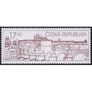 0631 - V&yacute;stava Pražsk&yacute; hrad v uměn&iacute; po&scaron;tovn&iacute; zn&aacute;mky