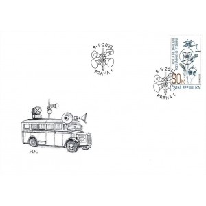 1203 FDC - 100 let od zah&aacute;jen&iacute; rozhlasov&eacute;ho vys&iacute;l&aacute;n&iacute;