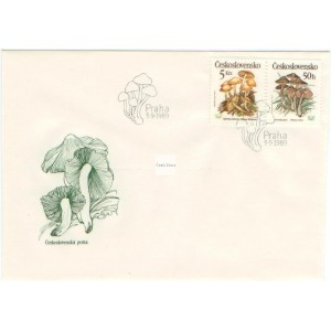 2909-2913 FDC (s&eacute;rie) - Jedovat&eacute; houby