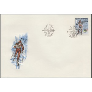 3001 FDC - XVI. zimn&iacute; OH 1992 Albertville