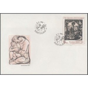 3025-3027 (s&eacute;rie FDC) - Uměn&iacute;