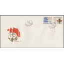 2829-2830 FDC - 40. v&yacute;roč&iacute; &Uacute;nora 1948 a N&aacute;rodn&iacute; fronty