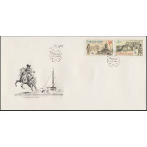 2836-2839 (s&eacute;rie FDC) - 70 let Po&scaron;tovn&iacute;ho muzea