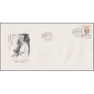 2859 FDC - 70 let československ&eacute; po&scaron;tovn&iacute; zn&aacute;mky