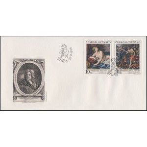 2861-2862 FDC - Poklady N&aacute;rodn&iacute; galerie - Sebastiano Ricci