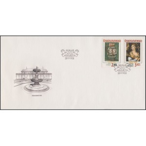 2866-2867 FDC - Pražsk&yacute; hrad