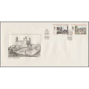 2868-2869 FDC - Bratislavsk&eacute; historick&eacute; motivy