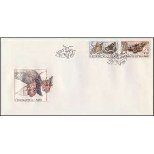2785-2788 (s&eacute;rie FDC) - Ochrana př&iacute;rody - mot&yacute;li