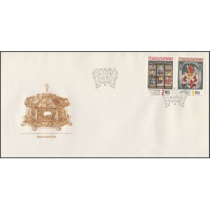 2792-2793 FDC - Pražsk&yacute; hrad