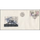 2799-2800 FDC - 45. v&yacute;roč&iacute; zničen&iacute; Lidic a Lež&aacute;ků