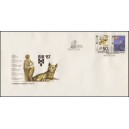 2804-2807 FDC - Bien&aacute;le ilustrac&iacute; Bratislava 1987