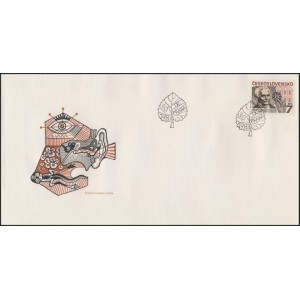 2811 FDC - 200. v&yacute;roč&iacute; narozen&iacute; J. E. Purkyně