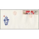 2738-2739 FDC - 65. v&yacute;roč&iacute; založen&iacute; KSČ
