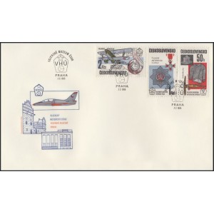 2685-2687 FDC - Expozice Vojensk&eacute;ho muzea ČSSR