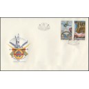 2638-2642 (s&eacute;rie FDC) - INTERKOSMOS - mezin&aacute;rodn&iacute; kosmick&eacute; lety